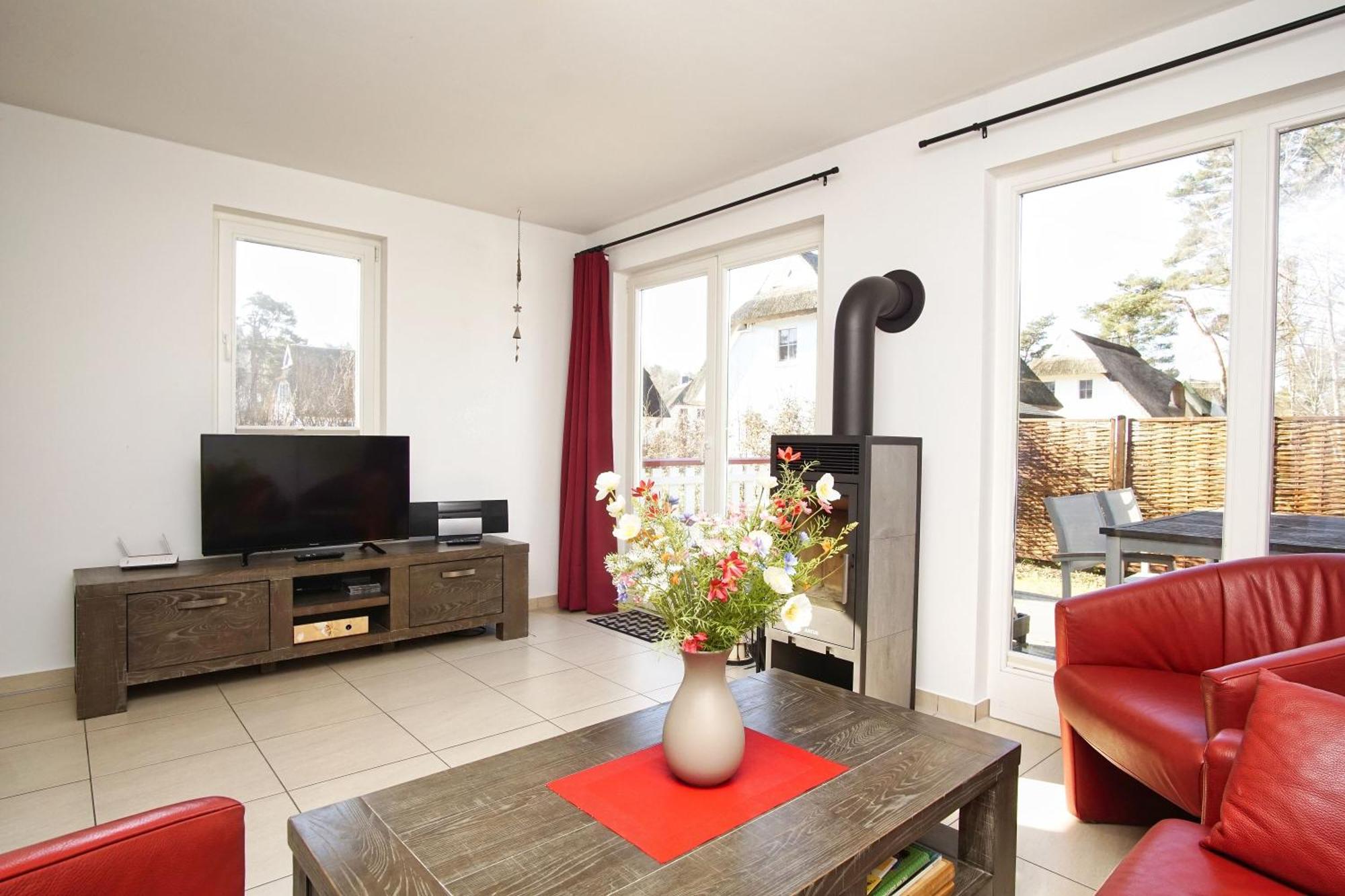 Ferienhaus Wellenlaeufer Haus - Sauna, Terrasse, Garten غلوفي المظهر الخارجي الصورة